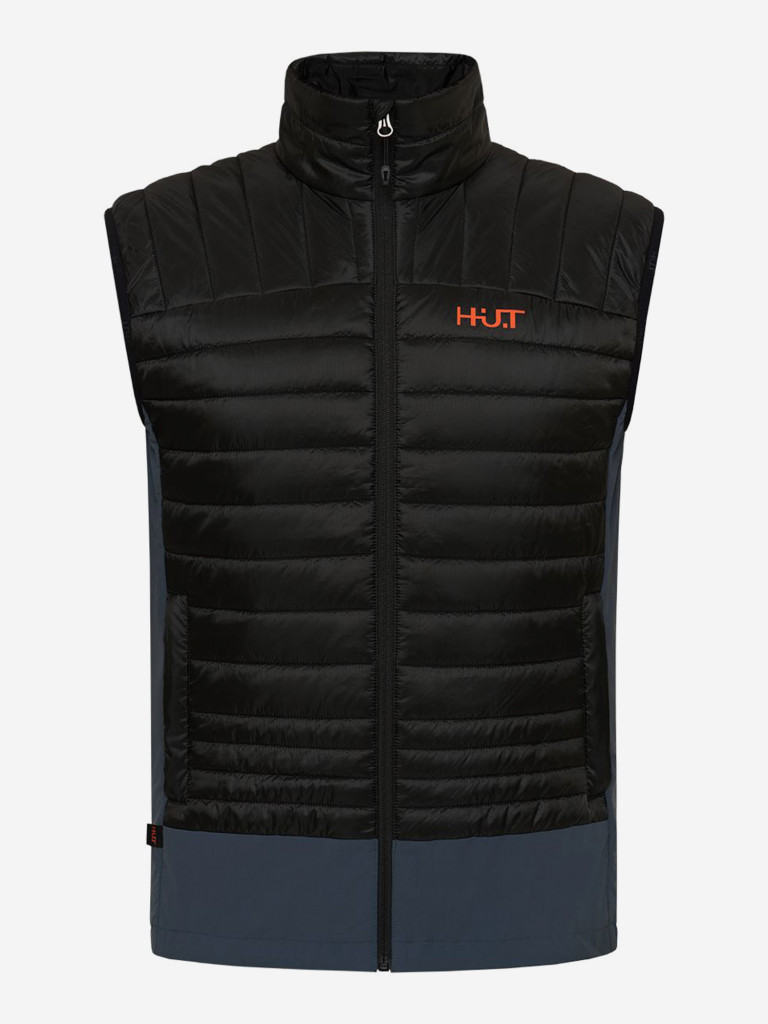 Жилет HUT SPIKE мужской для охоты, тёмно-серый / чёрный