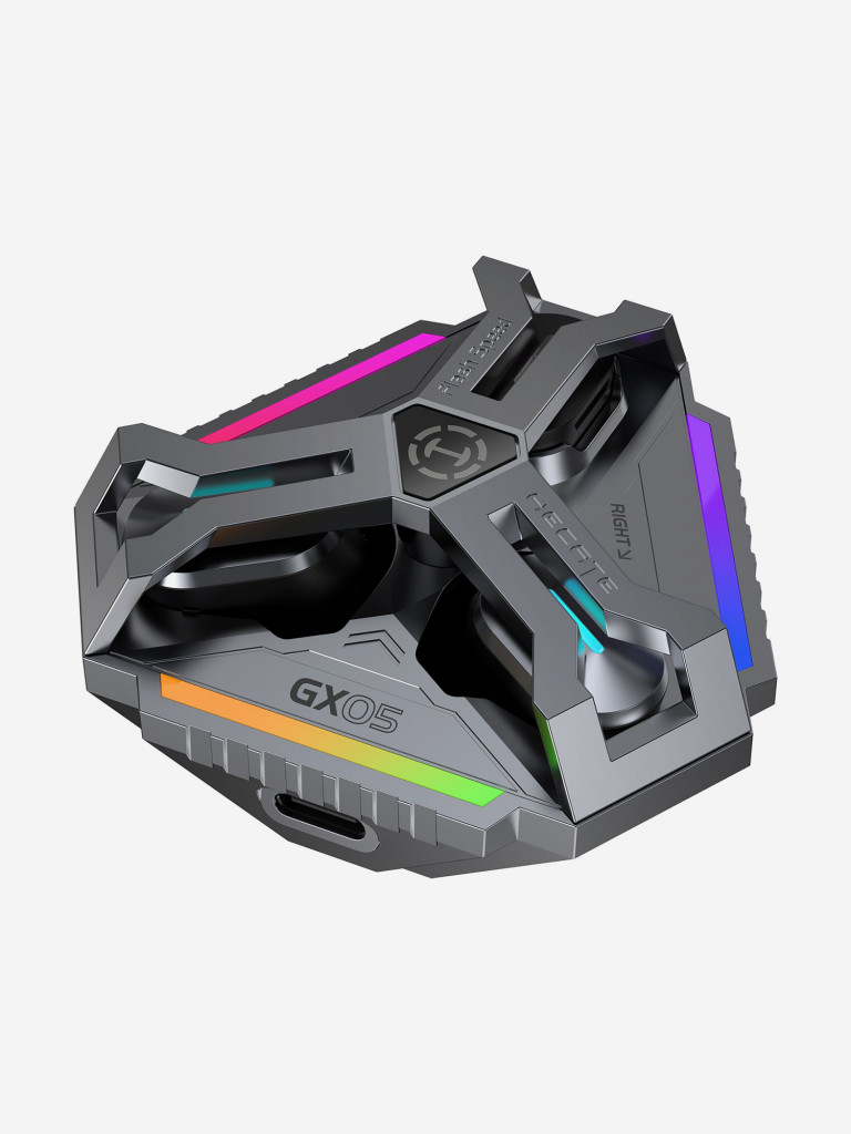 Гарнитура игровая Edifier GX05, для компьютера/мобильных устройств, вкладыши, bluetooth, серый