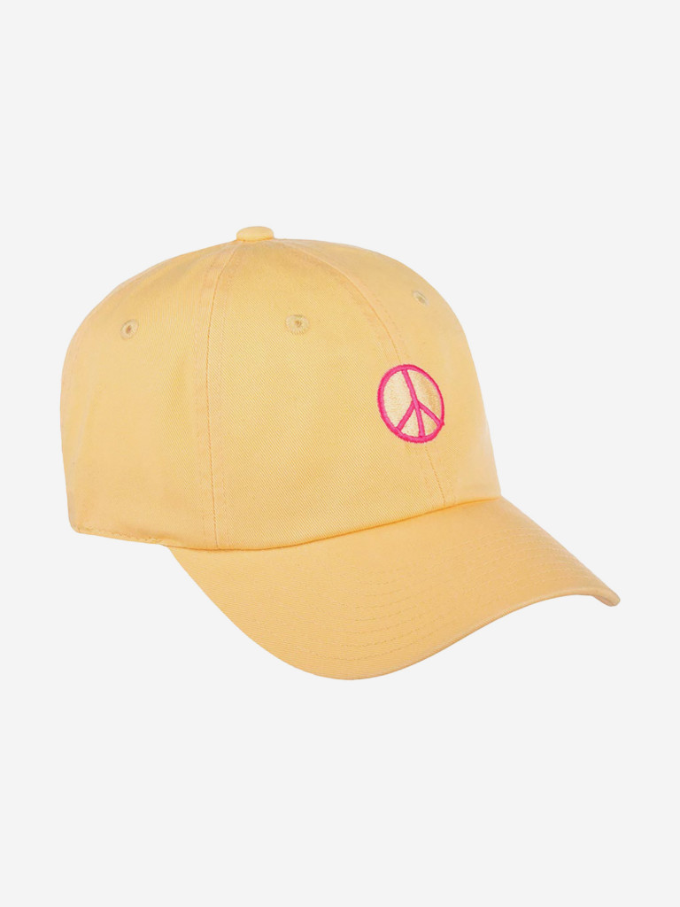 Бейсболка AMERICAN NEEDLE 21015A-PEAC Peace Micro Slouch (желтый)