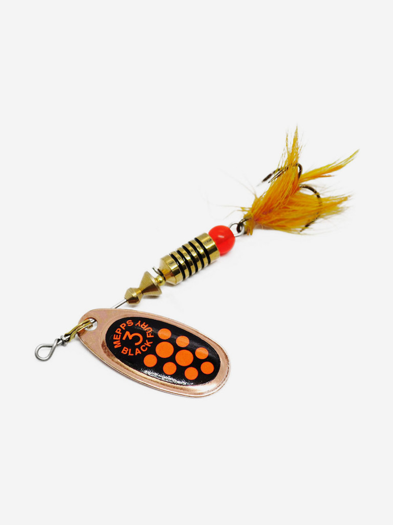 Блесна Mepps BLACK FURY ORANGE MCH CU №3