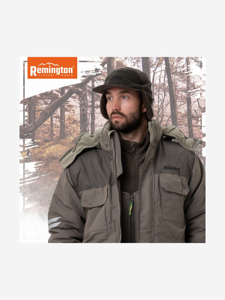 Шапка Remington Еarflaps baseball cap brown