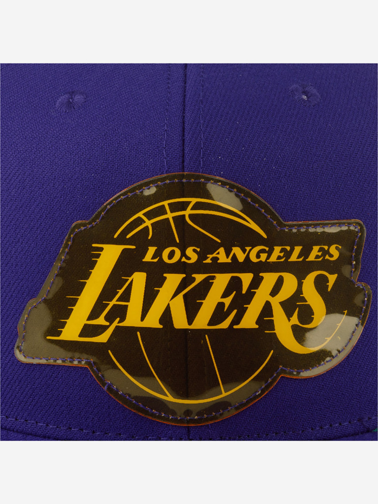 Бейсболка с прямым козырьком MITCHELL NESS HHSS6047-LALYYPPPPURP Los Angeles Lakers NBA (фиолетовый)