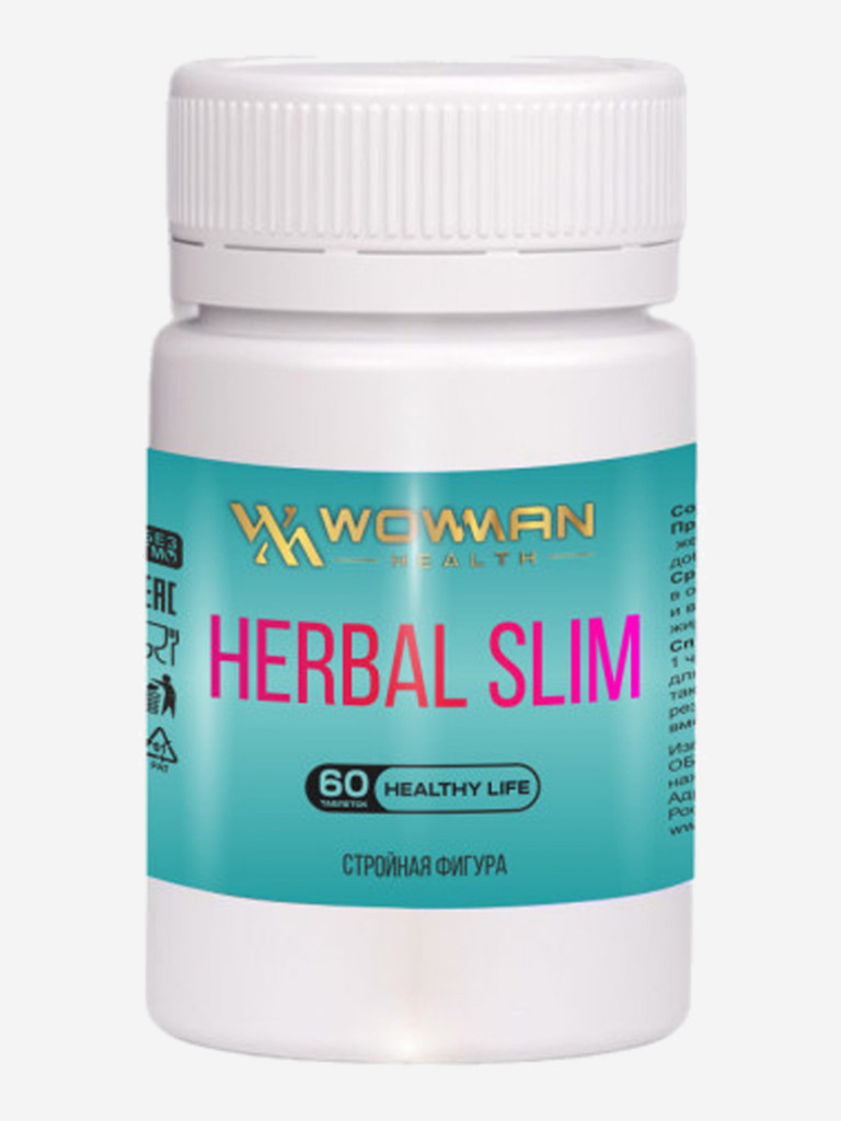 Натуральный комплекс WowMan WMAS1007 Herbal Slim для снижения веса,  похудения на основе сбора трав. Жиросжигающий фитокомплекс для похудения  Белый цвет — купить за 890 руб. со скидкой 70 %, отзывы в интернет-магазине  Спортмастер