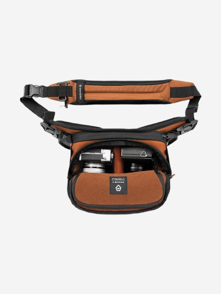 Сумка WANDRD ROGUE Sling 4L V2, оранжевый, 4 л.