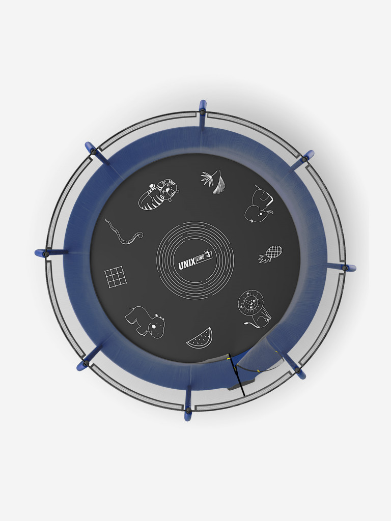 Батут UNIX Line SUPREME GAME 10 ft (Blue)