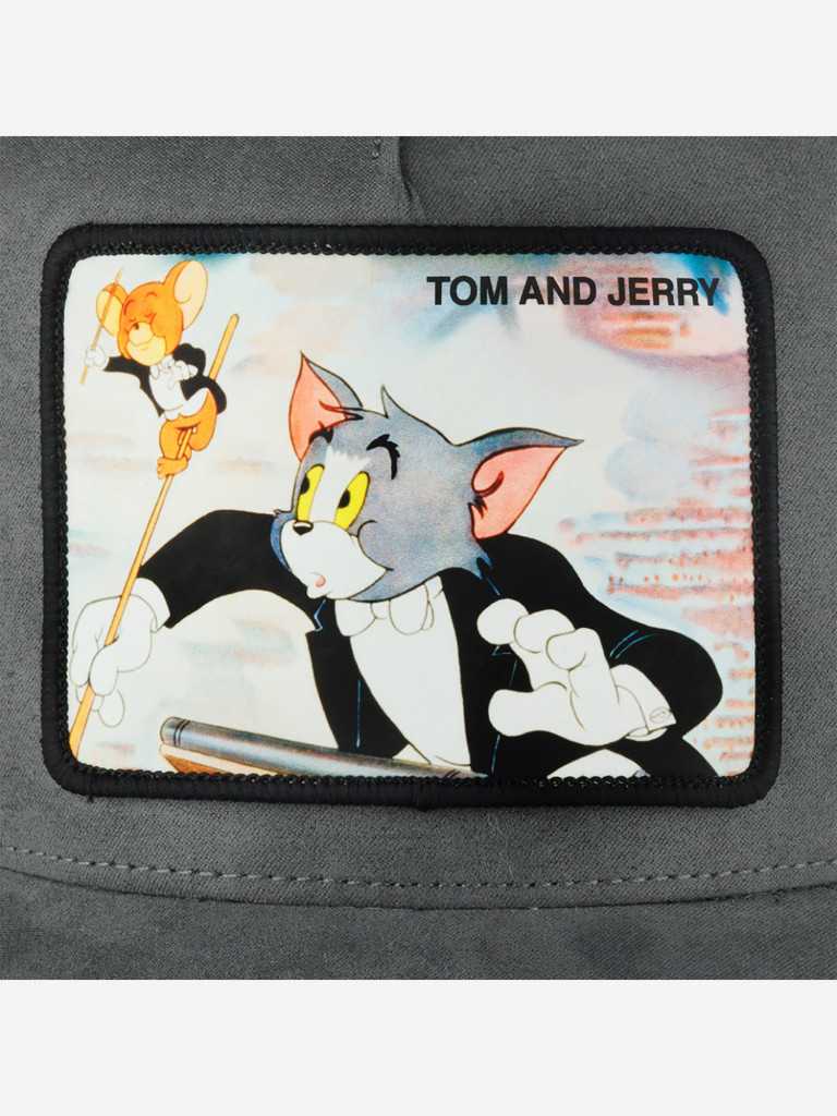 Бейсболка с сеточкой CAPSLAB CL/TAJ5/1/PCT/TOM Tom And Jerry (серый)