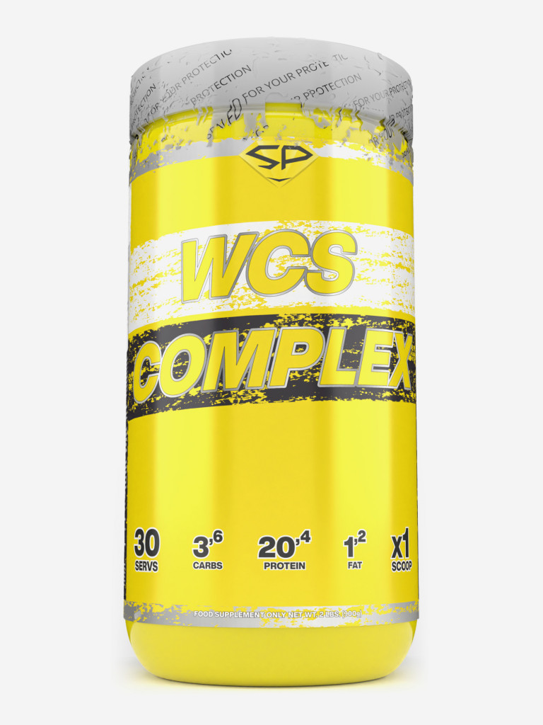 Комплексный протеин Steelpower WCS Complex, 900 г, 68% белка, Арахис, Карамель, Нуга, Шоколад (сникерс), для набора мышечной массы