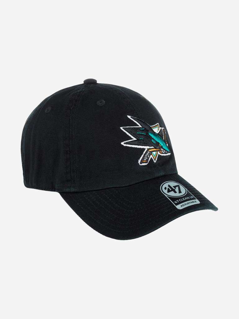 Бейсболка 47 BRAND H-RGW22GWS San Jose Sharks NHL (черный)