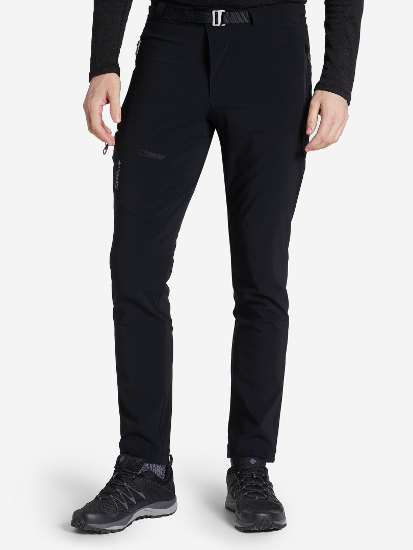 фото Брюки мужские columbia m titan pass pant, черный