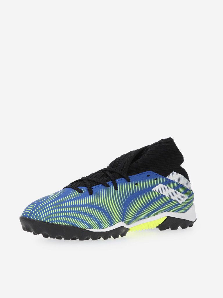 Бутсы мужские adidas Nemeziz TF FW7407 синий/белый/желтый - Main Image