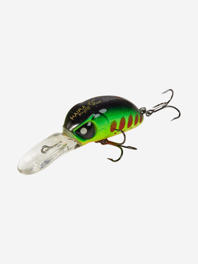 Воблер LUCKY JOHN Pro Series HAIRA TINY LBF Plus Foot, длина 3.3 см, ультралайтовый крэнкбейт на хищную рыбу