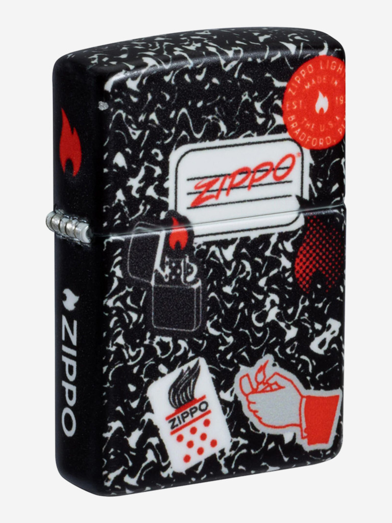 Зажигалка бензиновая ветроустойчивая Zippo Notebook Design 540 Matte