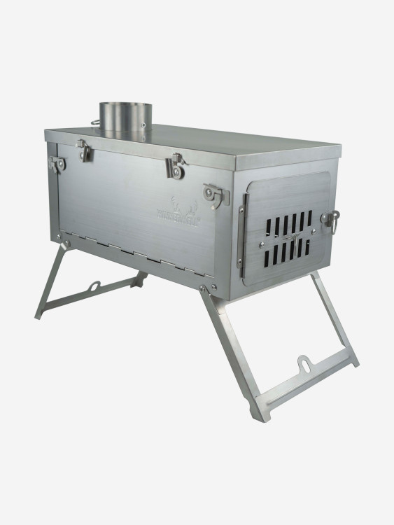 Складная туристическая печь Winnerwell Fastfold Plus Nested Pipe Large