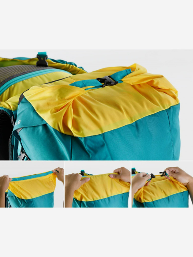 Рюкзак туристический Naturehike 45L, голубой