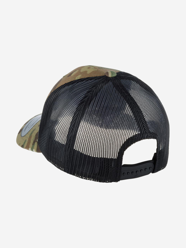 Бейсболка с сеточкой FLEXFIT 6606MC (оливковый)