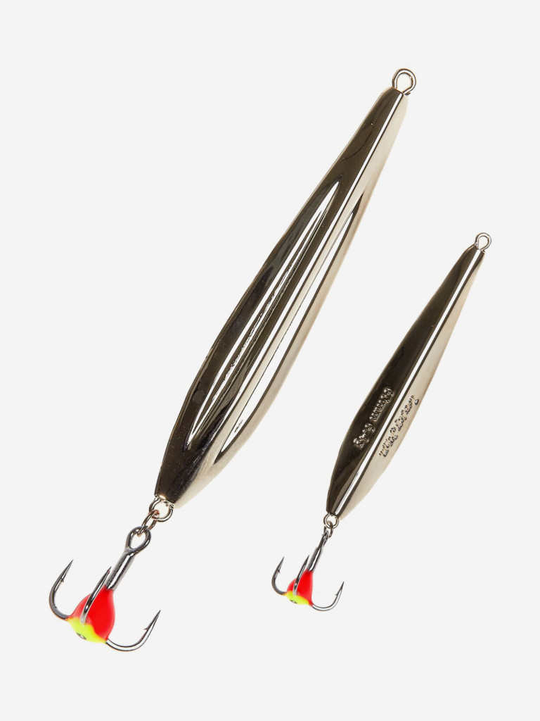 Блесна вертикальная зимняя Lucky John FIN Blade с цепочкой и тройником 50мм S блистер