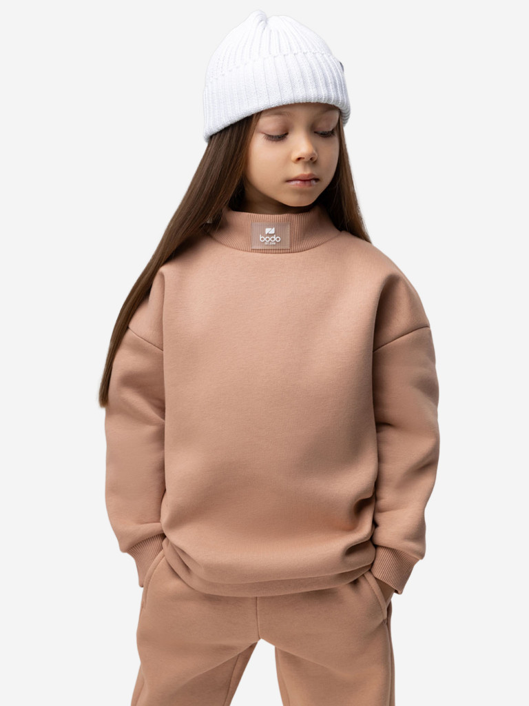 Костюм с начесом для девочек bodo