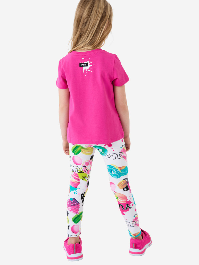 Комплект для девочек: футболка, легинсы PlayToday