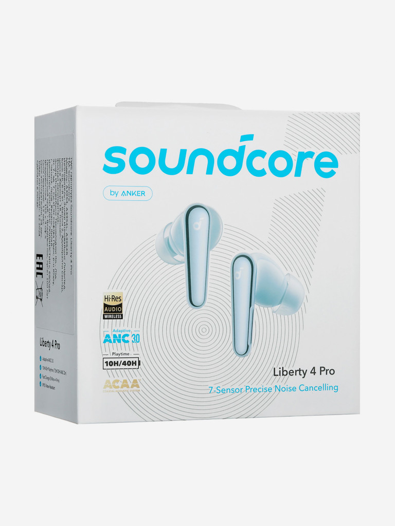 Наушники беспроводные SOUNDCORE Liberty 4 Pro Голубой матовый