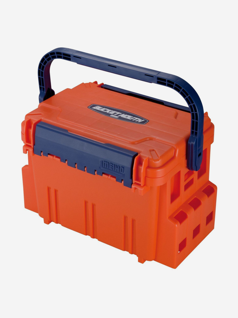 Ящик рыболовный Meiho BUCKET MOUTH BM-5000 Orange 440-293 -293 с отсеками для хранения приманок