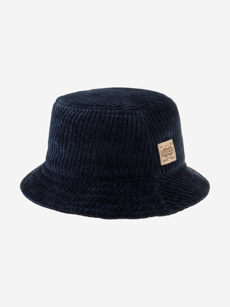 Панама STETSON 1895104 BUCKET CORDUROY JERSEY (синий)