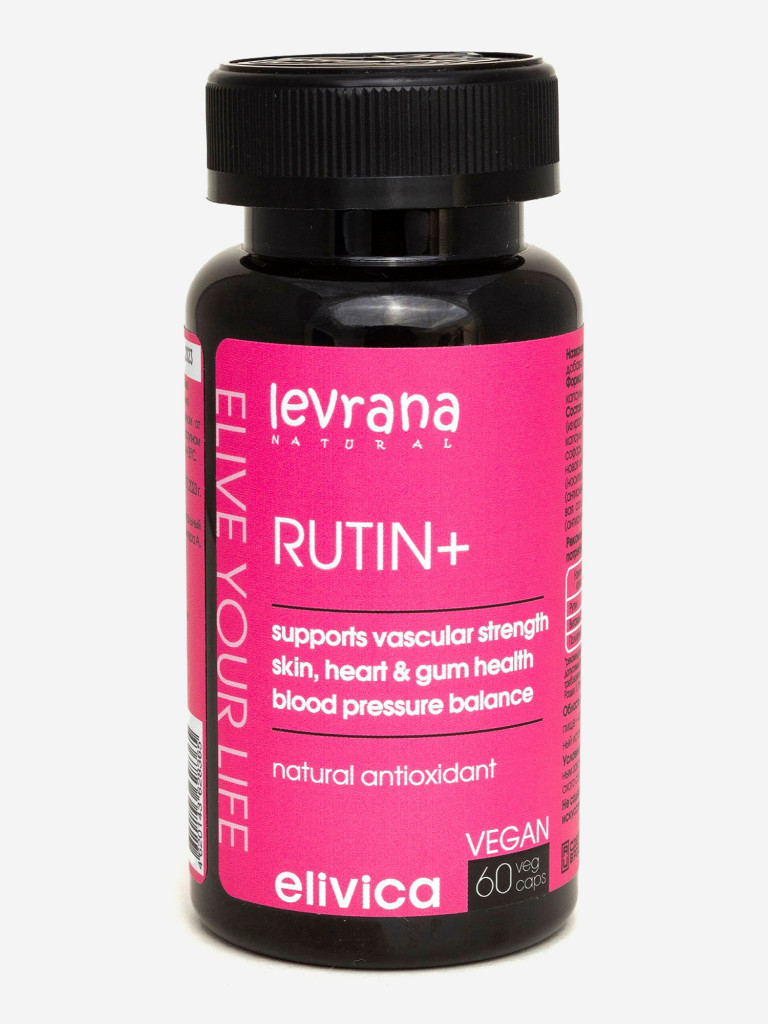 Рутин+ elivica «Rutin+», 60 капсул