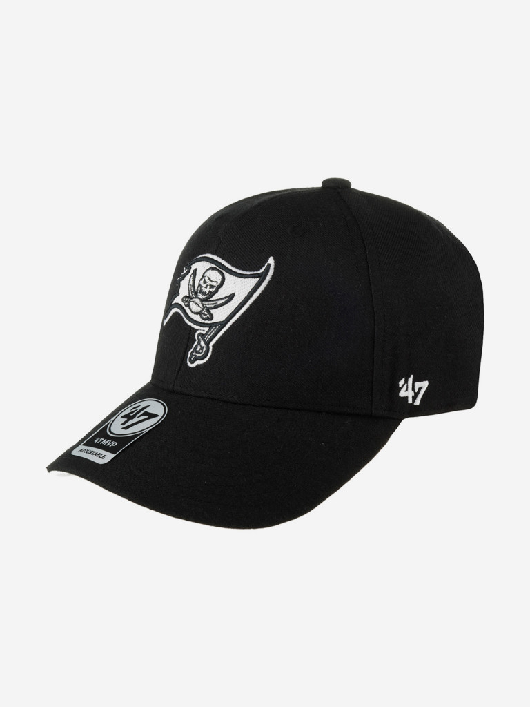 Бейсболка 47 BRAND F-MVP30WBV-BKW Tampa Bay Buccaneers NFL (черный)