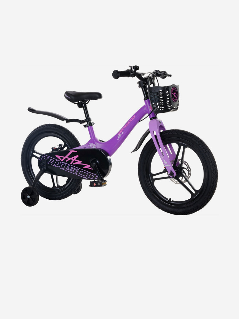 Велосипед Детский Maxiscoo JAZZ Pro 18'' Фиолетовый Матовый (2024)