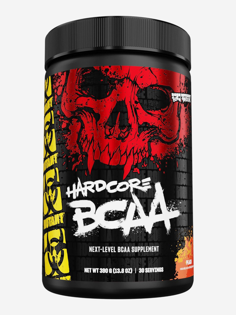 Аминокислоты Mutant HARDCORE BCAA , 390 г, Персик