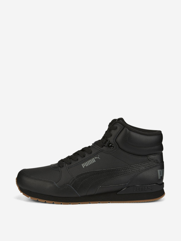Кроссовки утепленные мужские PUMA St Runner V3 Mid L черный/серый цвет — купить за 10499 руб., отзывы в интернет-магазине Спортмастер