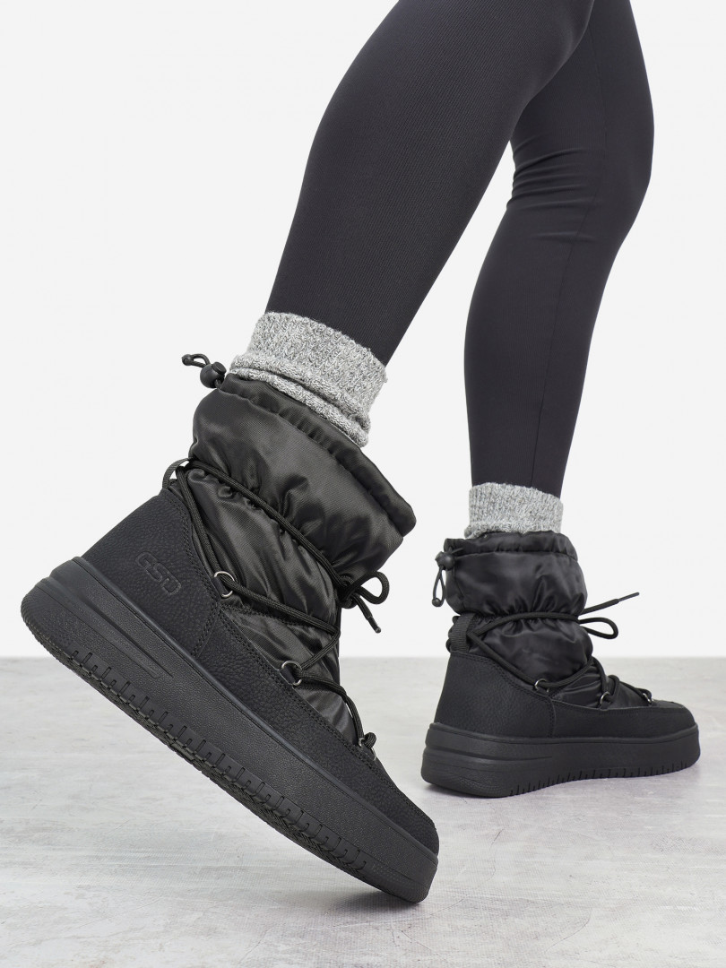 Ботинки утепленные женские GSD Черный 4999₽