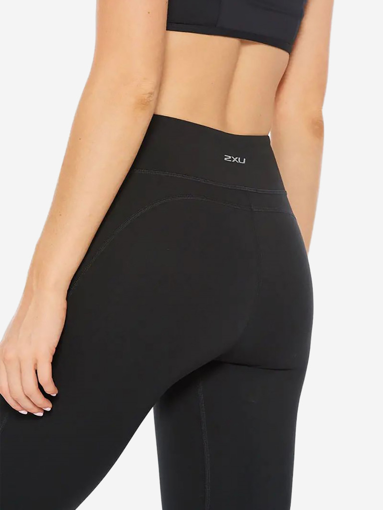 Компрессионные леггинсы 3/4 2XU Form Mid-Rise Compression 3/4 T Lights Black