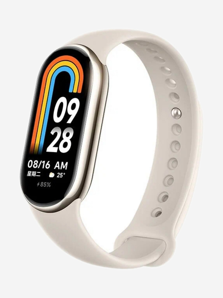 Фитнес трекер Xiaomi Smart Band 8 (Champagne Gold) M2239B1 (BHR7166GL)  Золотой цвет — купить за 3590 руб. со скидкой 18 %, отзывы в  интернет-магазине Спортмастер