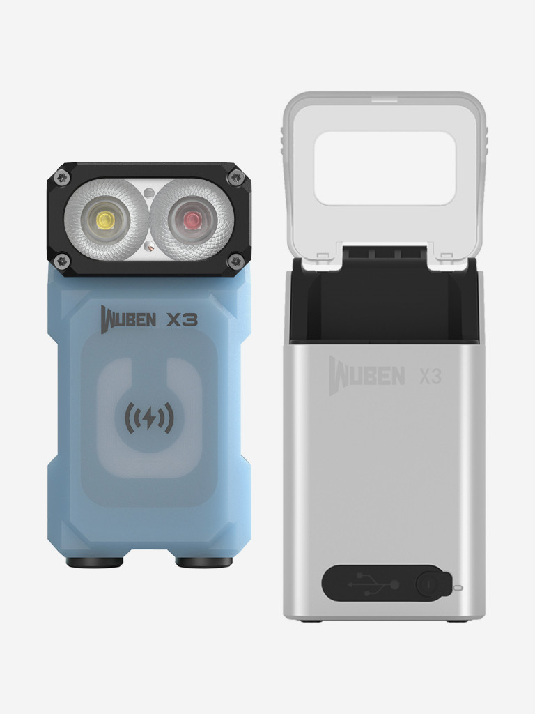 Фонарь Wuben X3 Pro (голубой)