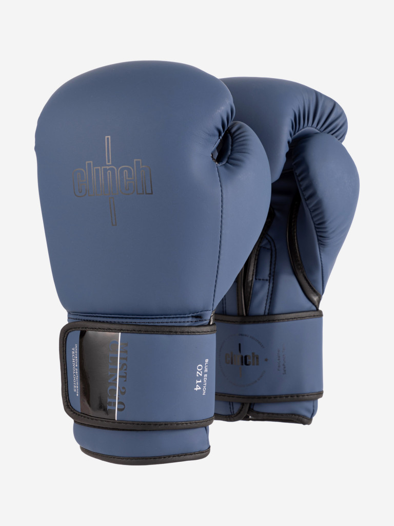 Перчатки боксерские Clinch Mist 2.0 синие