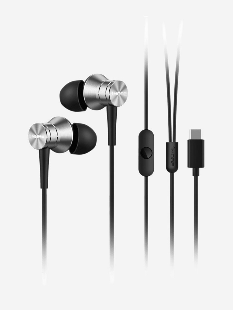 Наушники 1MORE PISTON FIT IN-EAR Type-C серебристый