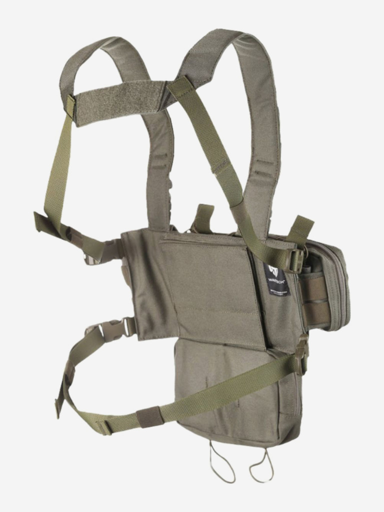 Разгрузочный жилет Chest Rig Wartech Кочевник TV-101 честриг тактический, с подсумками, олива