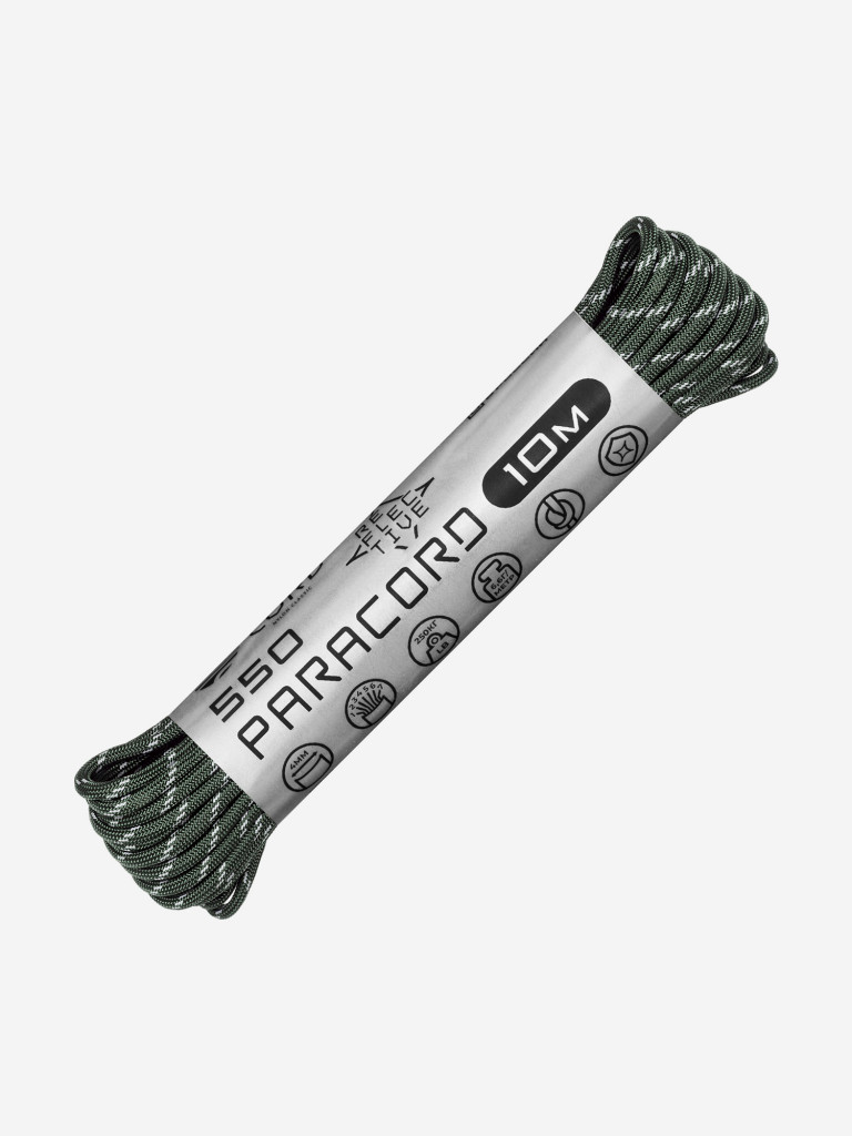 Паракорд 550 CORD nylon 10м RUS световозвращающий (hunter)