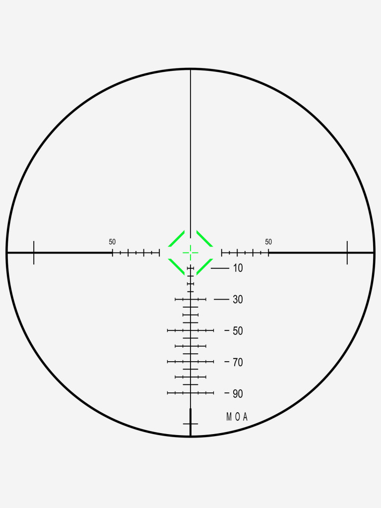 Прицел оптический Veber Wolf 1.25-5x26 IR H08