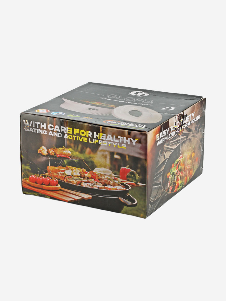 Термокастрюля LP Thermoproducts Gloria 7.3л, бежевая