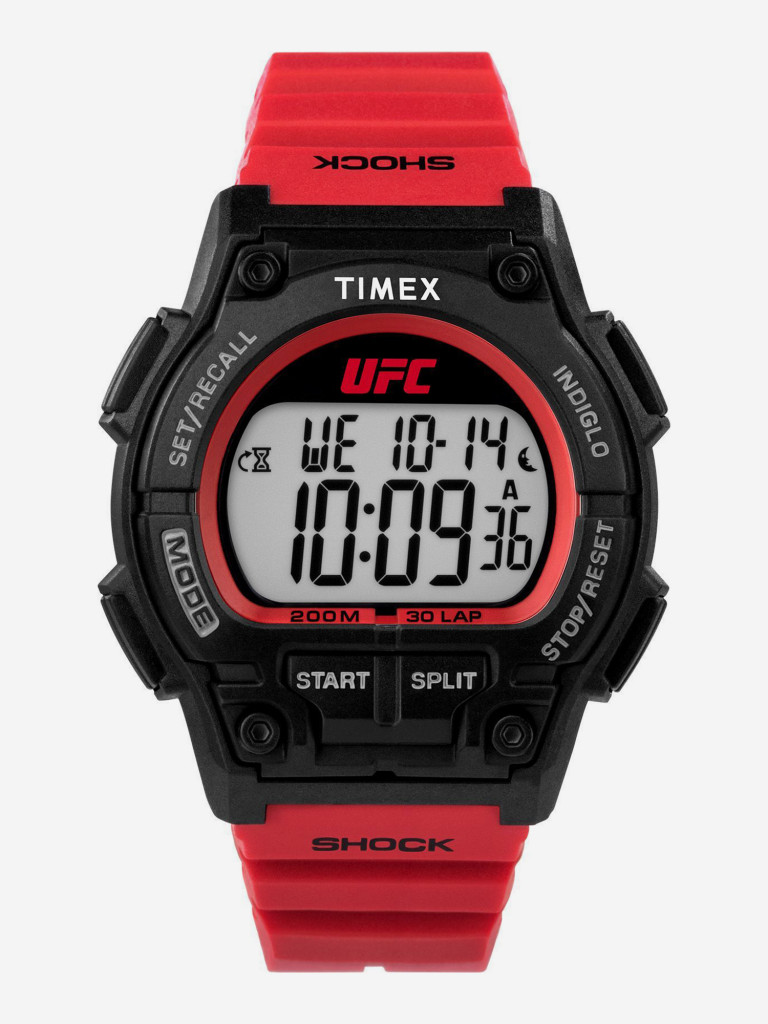 Спортивные часы TIMEX TW5M52600, электронные, 42 мм, с подсветкой Indiglo