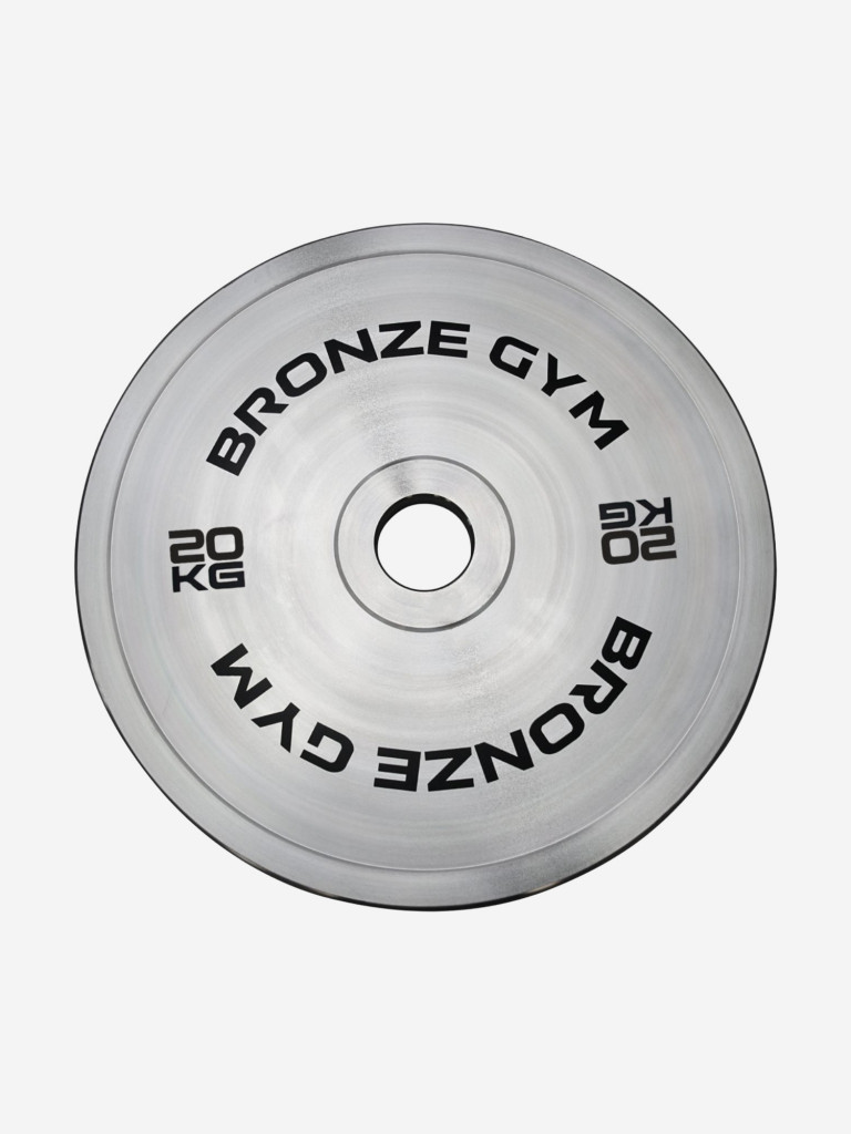 Диск олимпийский BRONZE GYM стальной 20 кг