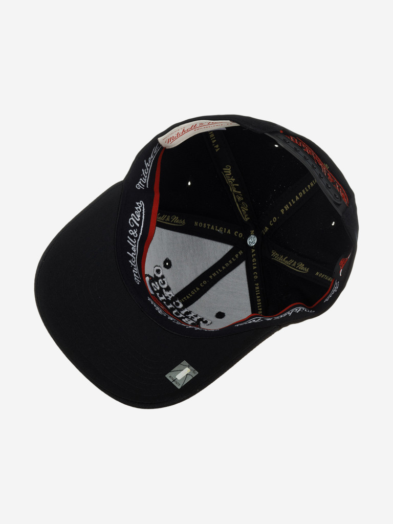 Бейсболка MITCHELL NESS HHSSINTL1245-CBUBLCK Chicago Bulls NBA