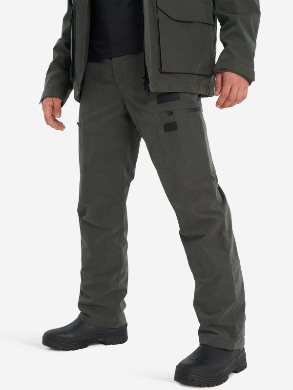 Брюки утепленные мужские Geotech арт. 137487 темно-зеленый цвет — купить за 6999 руб., отзывы в интернет-магазине Спортмастер