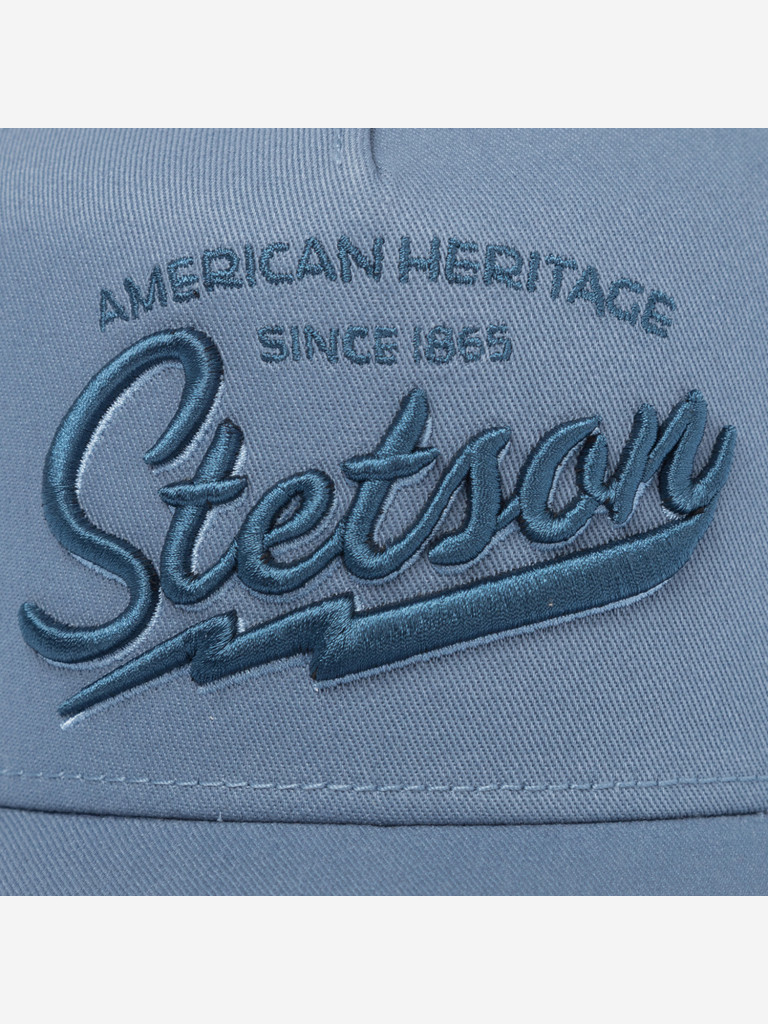 Бейсболка с сеточкой STETSON 7751171K TRUCKER CAP AMERICAN HERITAGE CLASSIC (голубой)