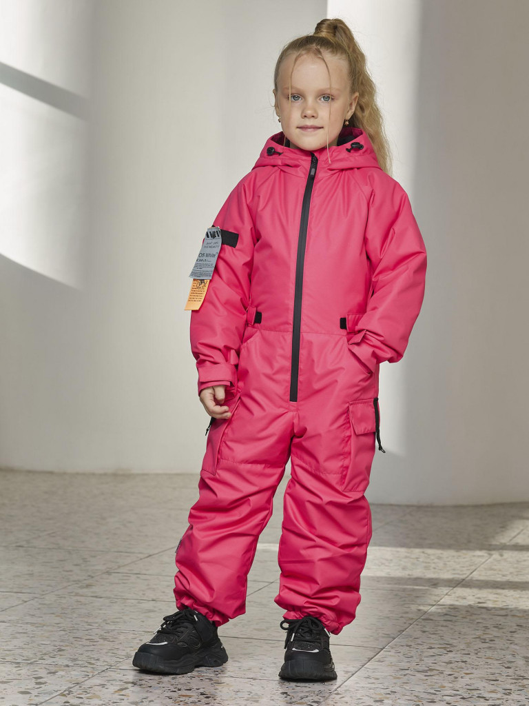 Комбинезон демисезонный для девочки batik Селфи розовый