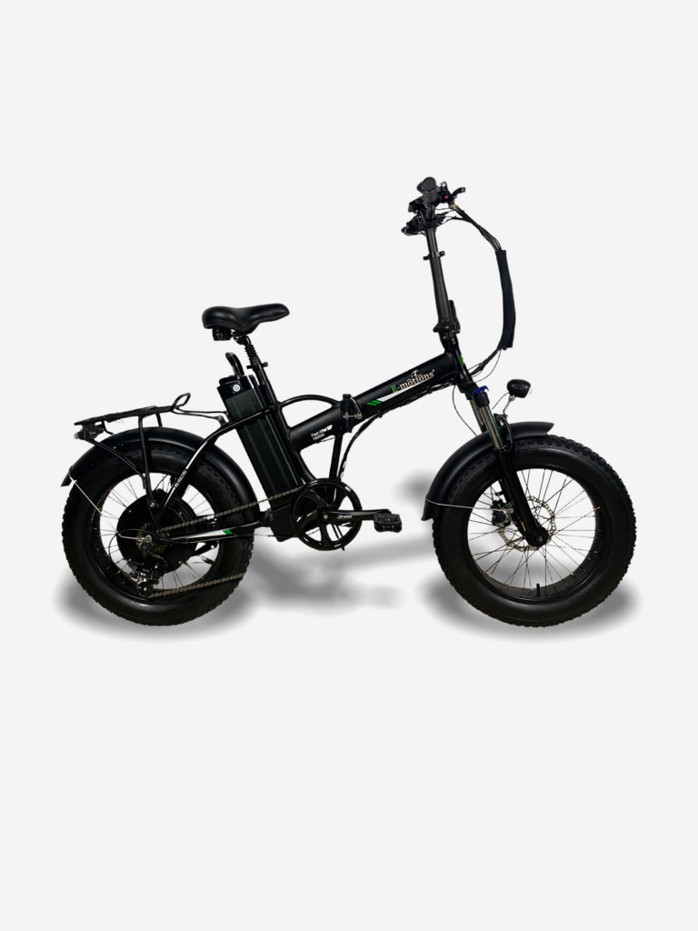 Электровелосипед OxyVolt Fast rider 20" 1500 Вт v. 2, 48В, 18Ач, фэтбайк, складной, гидравлика, графит