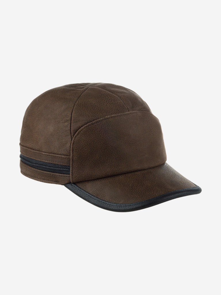 Бейсболка STETSON 7777301 BASEBALL CAP COWHIDE EF (коричневый)