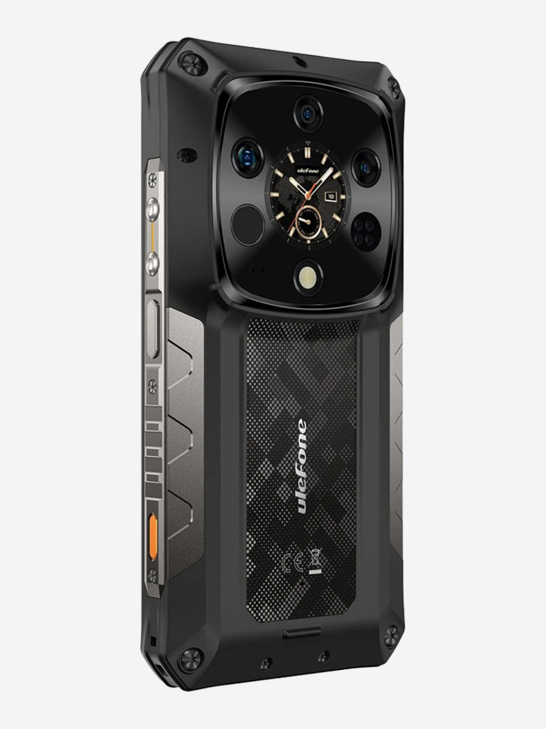 Смартфон Ulefone Armor 28 Ultra TH 16+1TB Black, 6.67”, AMOLED, FHD+,1.04”, 340x340, MTK9300+, And15, 50+50+64+ThermoVue T2, 50, 10600mAh,5G, uSmart