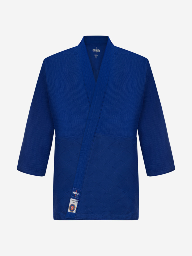 Кимоно для дзюдо Clinch Judo Red FDR синее